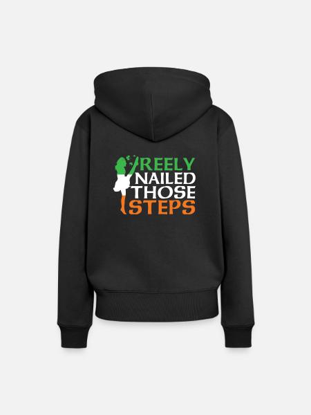Irish Dance Irischer Tanz - Frauen Premium Bio Hoodie - Schwarz