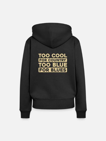 Banjo - Frauen Premium Bio Hoodie - Schwarz