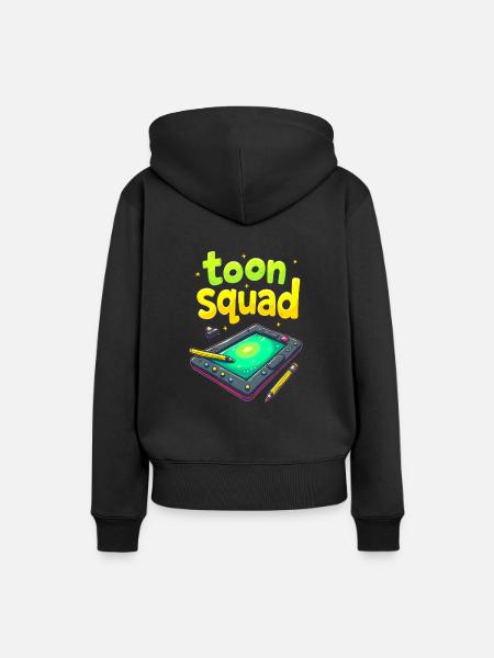 Animator Kader - Frauen Premium Bio Hoodie - Schwarz