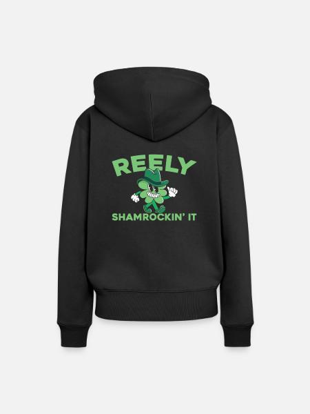 Irish Dance Irischer Tanz - Frauen Premium Bio Hoodie - Schwarz