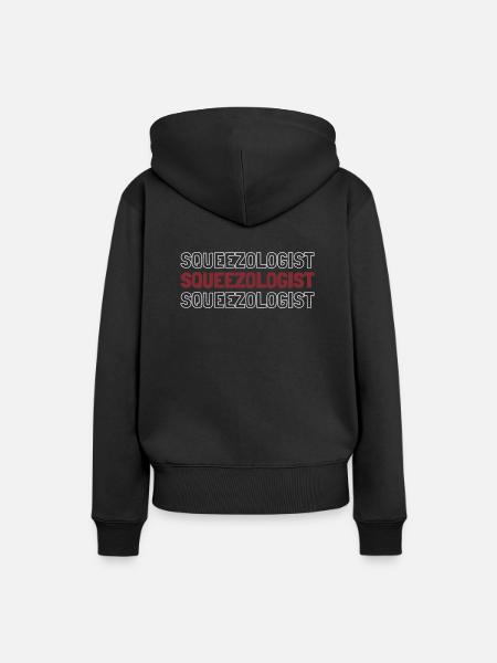 Akkordeon - Frauen Premium Bio Hoodie - Schwarz
