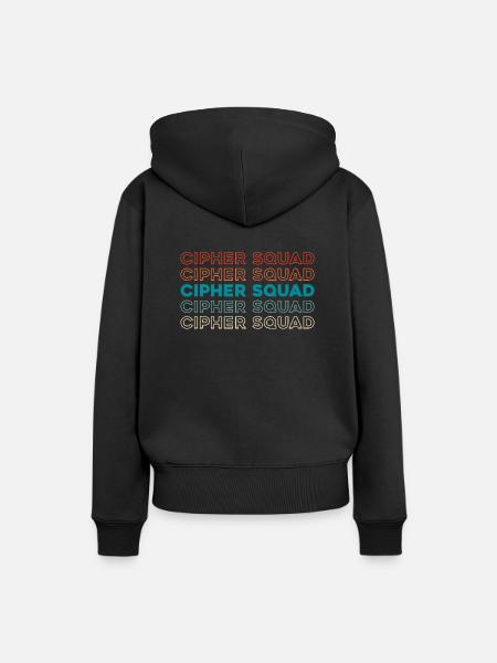 Datenbank Architekt Kader - Frauen Premium Bio Hoodie - Schwarz
