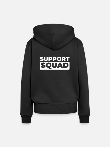 Kurator Kader - Frauen Premium Bio Hoodie - Schwarz