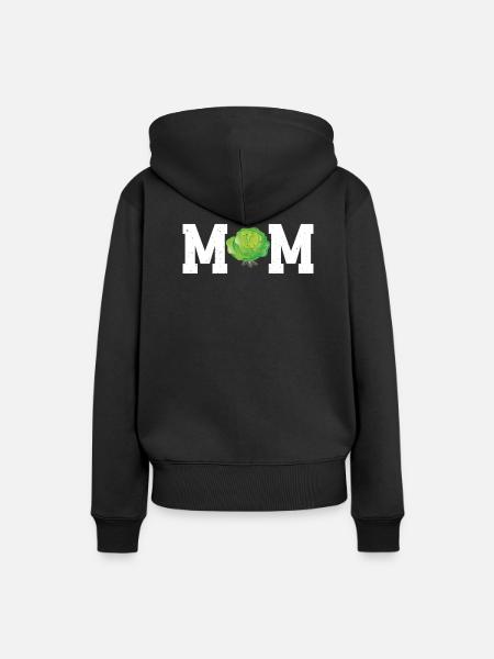 Kohl Mama - Frauen Premium Bio Hoodie - Schwarz
