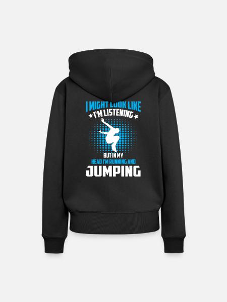 Parkour Freerunning - Frauen Premium Bio Hoodie - Schwarz