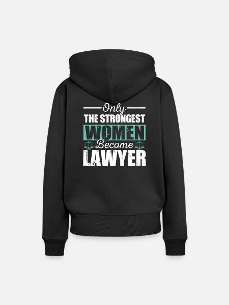 Anwalt - Frauen Premium Bio Hoodie - Schwarz