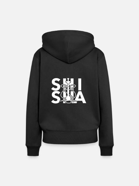 Shisha - Frauen Premium Bio Hoodie - Schwarz