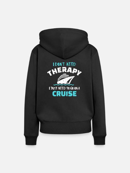 Kreuzfahrt - Frauen Premium Bio Hoodie - Schwarz