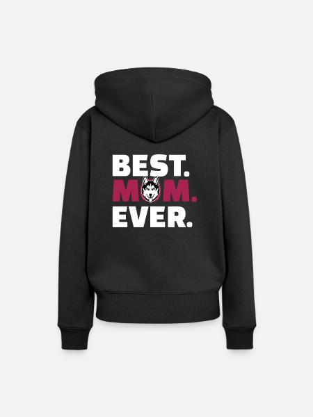 Alaskan Malamute - Frauen Premium Bio Hoodie - Schwarz