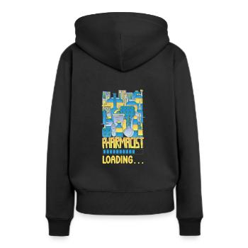 Lustige Apotheker-apotheken-techniker-apotheke - Frauen Premium Bio Hoodie - Schwarz - Hinten - Julia (174cm)