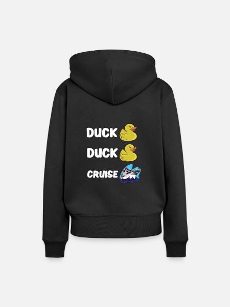 Bootfahren Bootskapitän Kreuzfahrtschiff - Frauen Premium Bio Hoodie - Schwarz