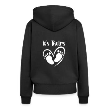 Surrogate Surrogacy Gestational Surrogate Mom - Frauen Premium Bio Hoodie - Schwarz - Hinten - Julia (174cm)