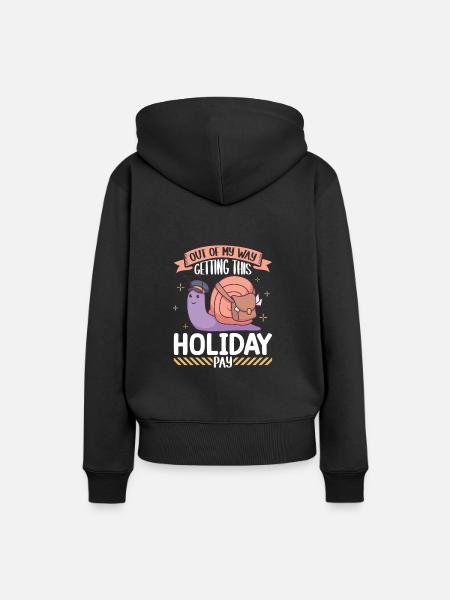 Postangestellte Postdame Postbote Post - Frauen Premium Bio Hoodie - Schwarz