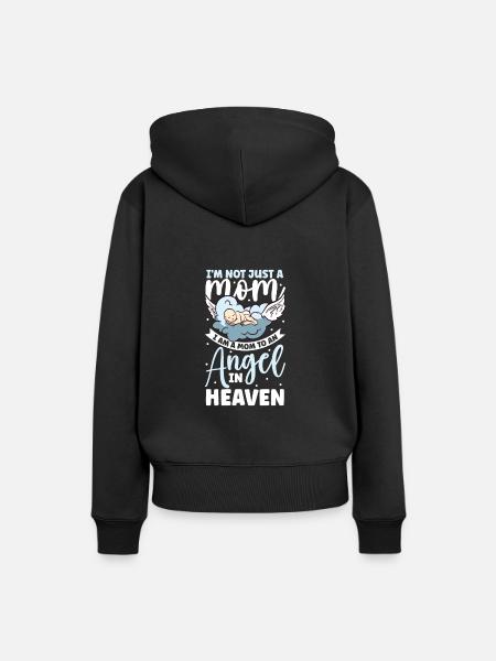 Säuglingsverlust, Fehlgeburt, Bewusstsein, - Frauen Premium Bio Hoodie - Schwarz