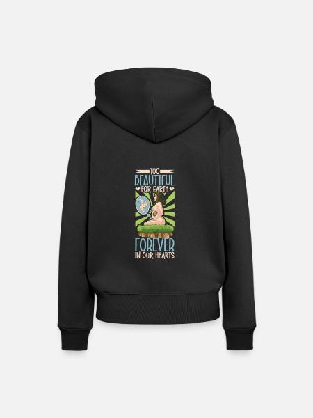 Säuglingsverlust, Fehlgeburt, Bewusstsein, - Frauen Premium Bio Hoodie - Schwarz