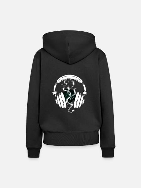 Geschenk Für Buchliebhaber Mit - Frauen Premium Bio Hoodie - Schwarz