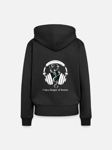 Geschenk Für Buchliebhaber Mit - Frauen Premium Bio Hoodie - Schwarz