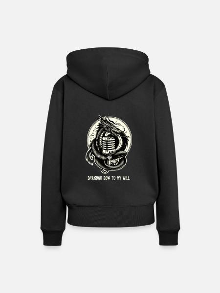 Geschenk Für Buchliebhaber Mit - Frauen Premium Bio Hoodie - Schwarz