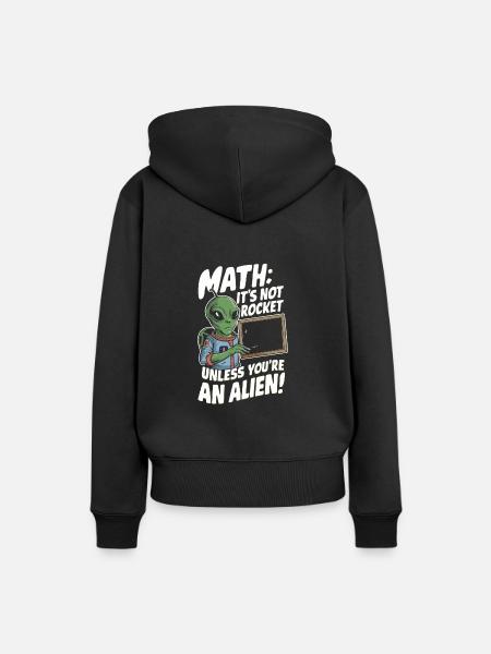 Lehrerleben Extraterrestrisches Sci-Fi Abenteuer - Frauen Premium Bio Hoodie - Schwarz