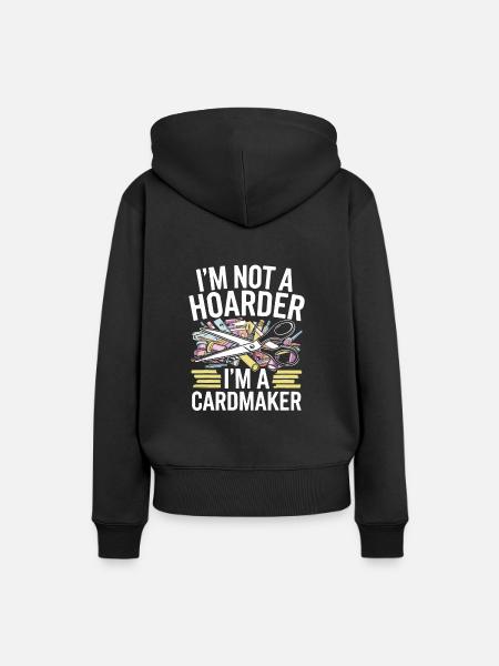 Cardmaker Scrapbooking-kartenherstellungssets Für - Frauen Premium Bio Hoodie - Schwarz