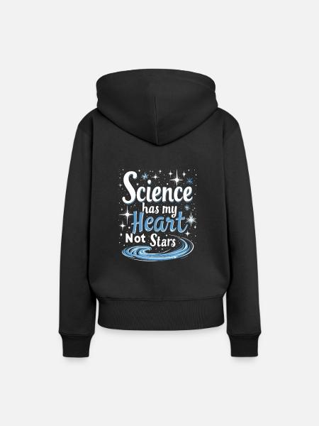 Astrologie-skeptiker: Kritisches Denken - Frauen Premium Bio Hoodie - Schwarz
