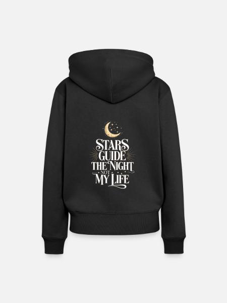 Astrologie-skeptiker: Kritisches Denken - Frauen Premium Bio Hoodie - Schwarz