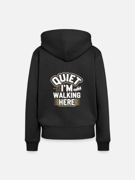 Silten Geweise Achtsamkeitspraxis Technischfrei - Frauen Premium Bio Hoodie - Schwarz