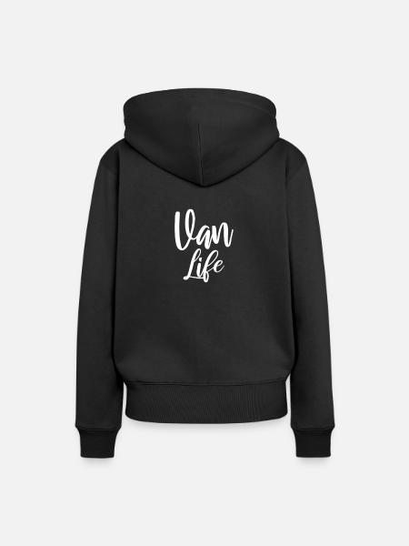 Van Life - Frauen Premium Bio Hoodie - Schwarz