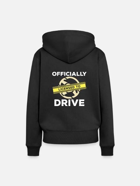 Fahrschüler - Frauen Premium Bio Hoodie - Schwarz
