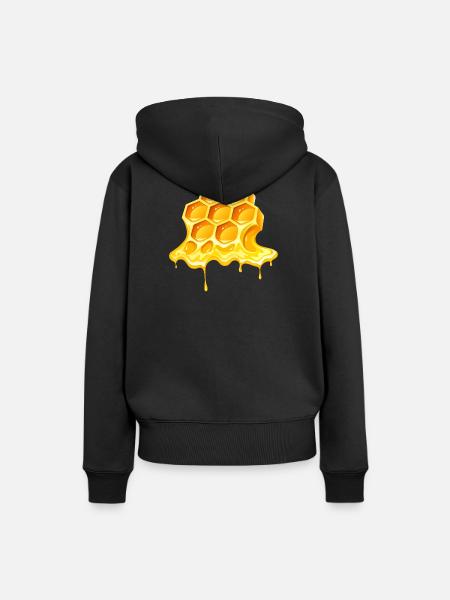 Honig, Imker, Imker - Frauen Premium Bio Hoodie - Schwarz