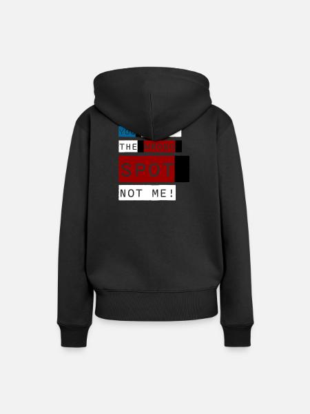 Wrong Spot – Konzertausgabe - Frauen Premium Bio Hoodie - Schwarz