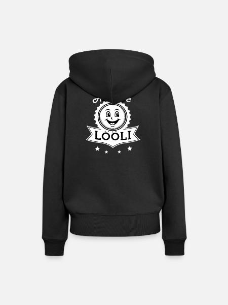 Absolute Lööli - Frauen Premium Bio Hoodie - Schwarz