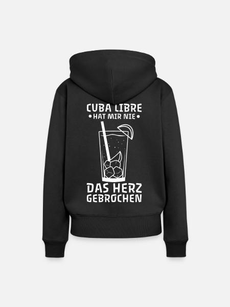 Cuba Libre - Frauen Premium Bio Hoodie - Schwarz