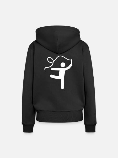 Gymnastik - Frauen Premium Bio Hoodie - Schwarz