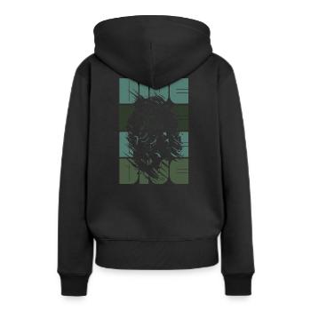 Dive Diving Club Diving Scuba Diving - Women’s Premium Organic Hoodie - black - Back - Julia (174cm)