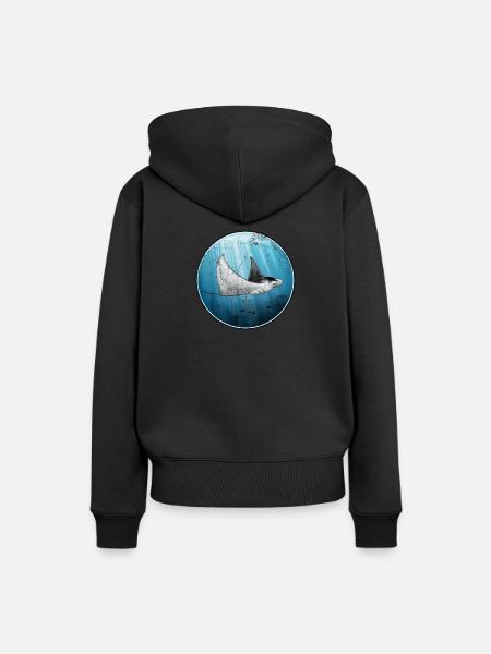 Mantarochen - Frauen Premium Bio Hoodie - Schwarz