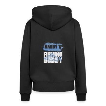 Fishing fishing rod - Women’s Premium Organic Hoodie - black - Back - Julia (174cm)