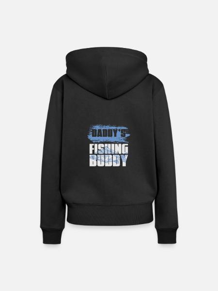 Fishing fishing rod - Women’s Premium Organic Hoodie - black