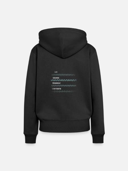 Physik Naturwissenschaft Wissenschaft Physiker - Frauen Premium Bio Hoodie - Schwarz