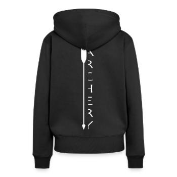 Archery Archery Archery Bow - Women’s Premium Organic Hoodie - black - Back - Julia (174cm)