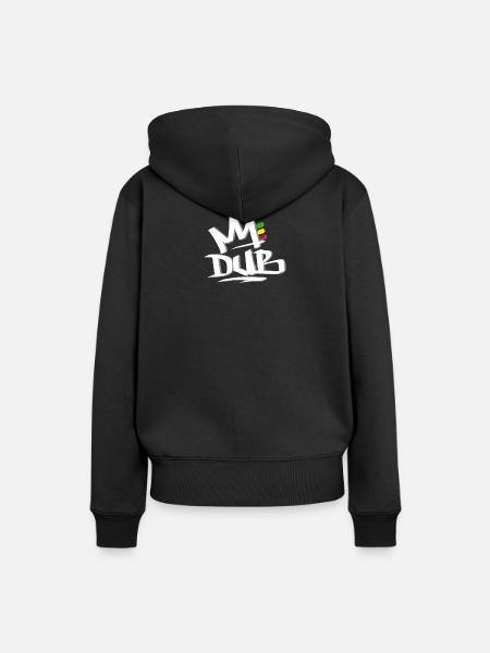 Dub Reggae Rasta 2 - Frauen Premium Bio Hoodie - Schwarz