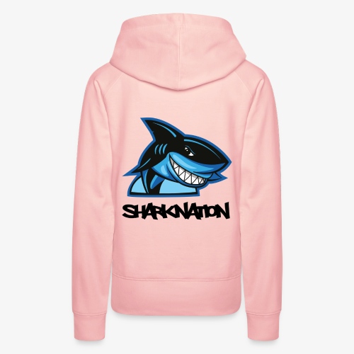 SHARKNATION / Black Letters - Vrouwen Premium hoodie