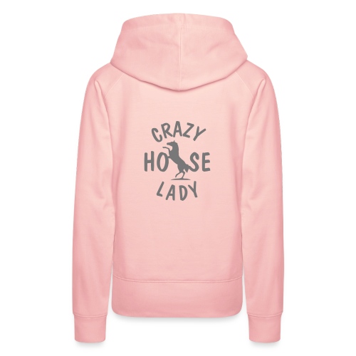 Vorschau: crazy horse lady - Frauen Premium Hoodie
