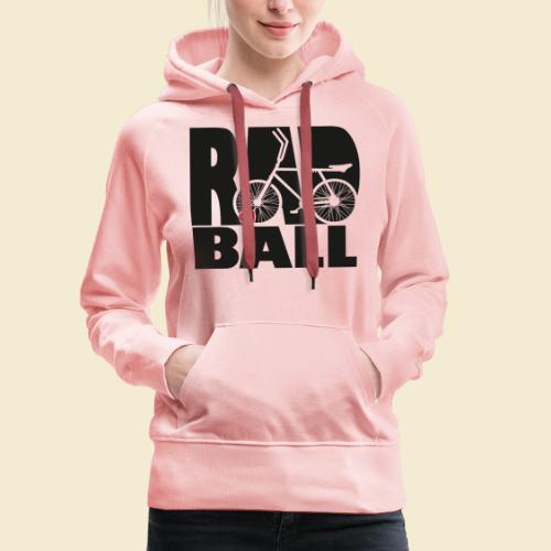 Radball | Typo Black - Frauen Premium Hoodie