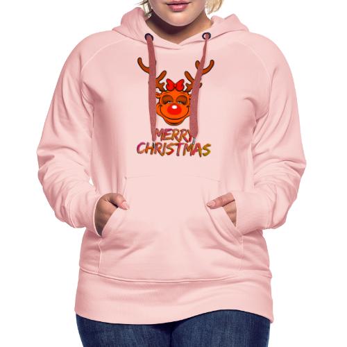 Rudolph weiblich - Frauen Premium Hoodie