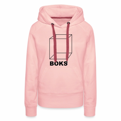 boks transparant - Vrouwen Premium hoodie