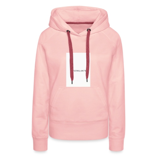 trying out - Vrouwen Premium hoodie