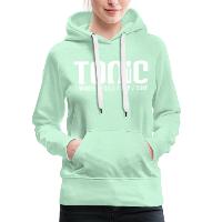 Tonic Logo - Women's Premium Hoodie light mint