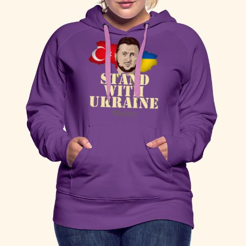 Ukraine Türkei Selenskyj - Frauen Premium Hoodie