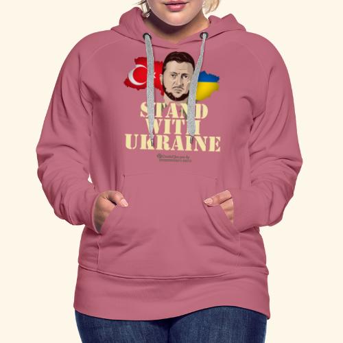 Ukraine Türkei Selenskyj - Frauen Premium Hoodie